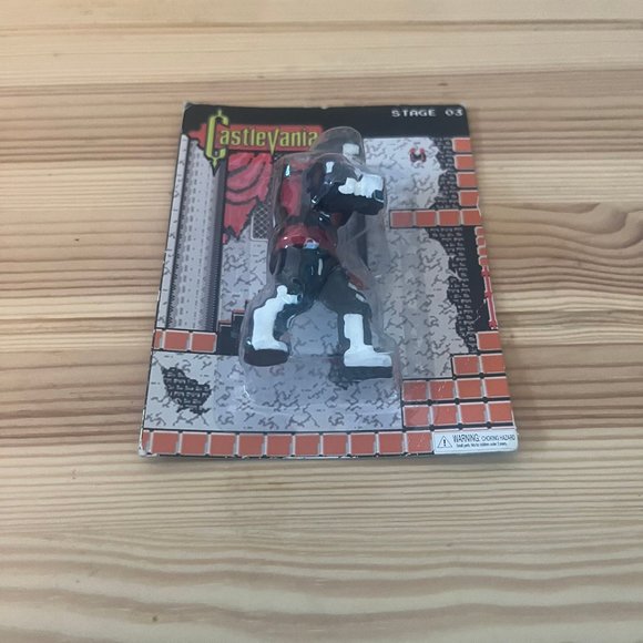Rare Castlevania Dracula X Chronicles Retro 8 bit Figure Konami Stage 03 - Picture 3 of 7